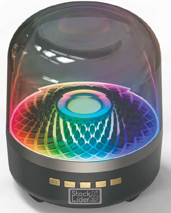 Altavoz RGB Bluetooth con luces LED