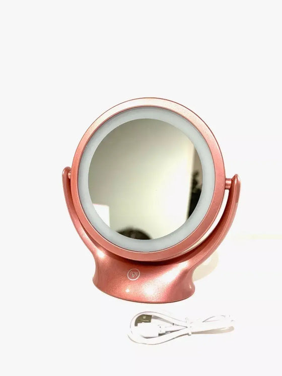 Espejo con Luz LED para Maquillaje