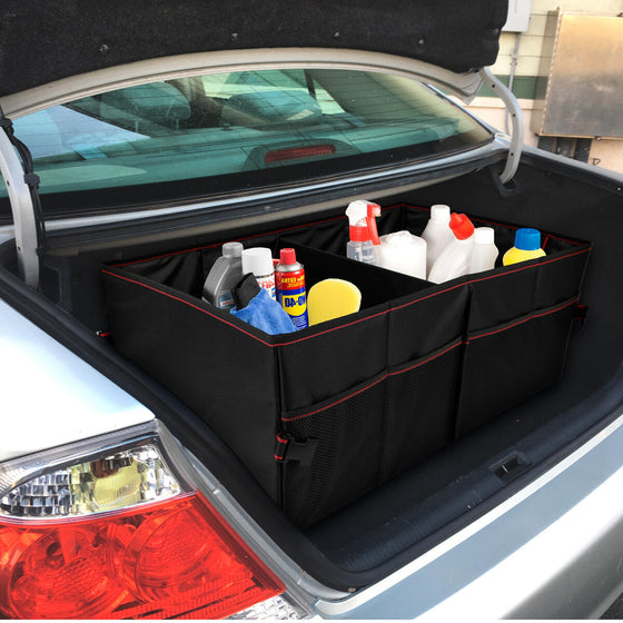 Organizador de maletero de coche plegable