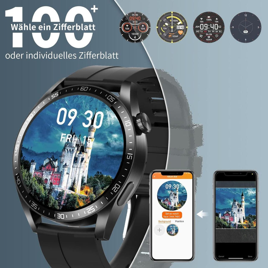 Smartwatch deportiva inteligente HD 1.75