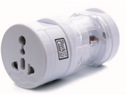 Adaptador universal de viaje compacto