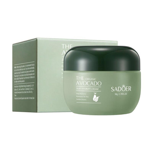 Crema hidratante de aguacate orgánico