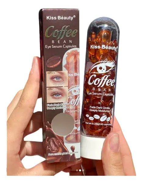 Serum cápsulas café contorno ojos