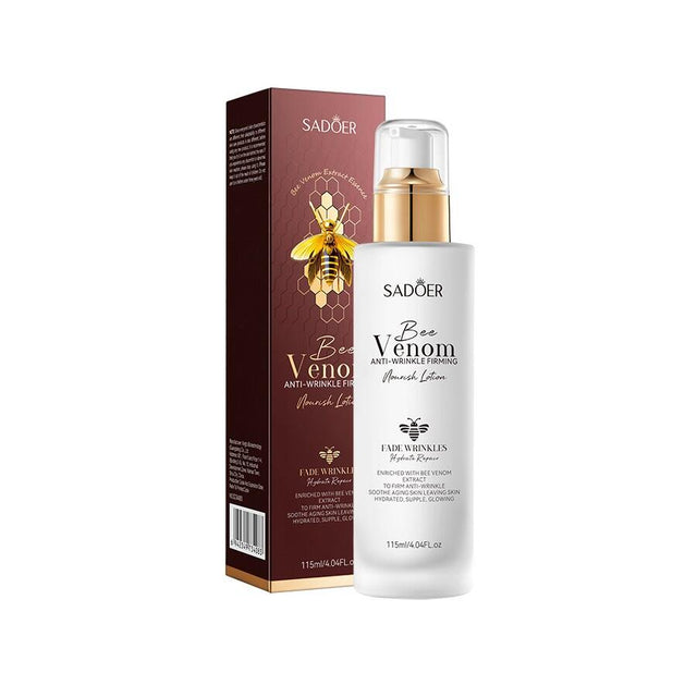 Loción antiarrugas con veneno de abeja