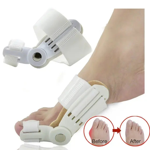 Corrector de hallux valgus cómodo y flexible