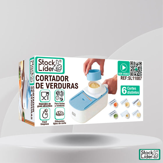 Cortador de verduras multifunción 6 en 1