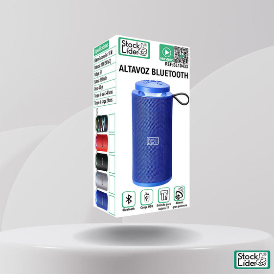 Altavoz bluetooth con soporte móvil