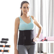 Faja deportiva sauna negra ajustable