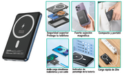 Powerbank inalámbrico magnético 5000 mAh