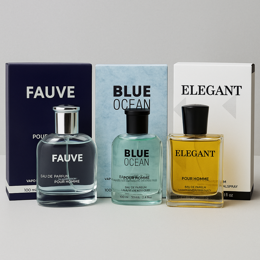 Pack 3 perfumes aleatorios para mujer u hombre