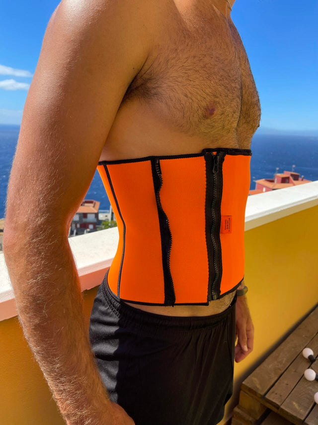 Faja deportiva sauna para abdomen