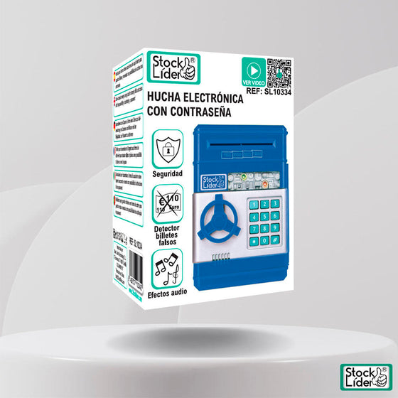 Hucha electrónica con contraseña infantil
