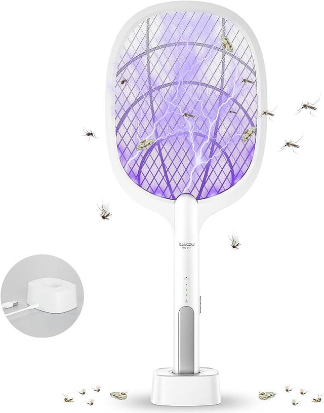 Raqueta mata mosquitos recargable USB