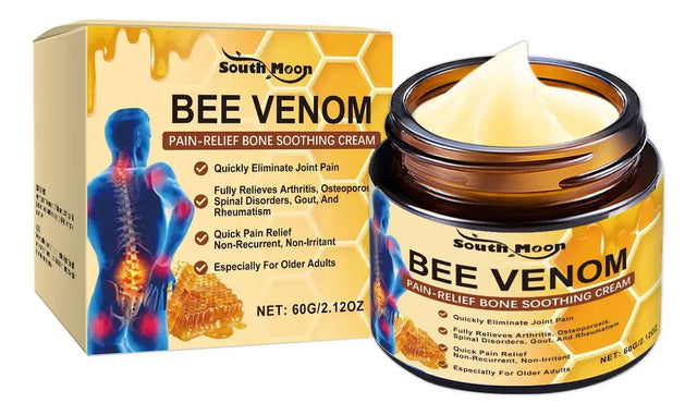 Crema veneno de abeja para músculos y articulaciones