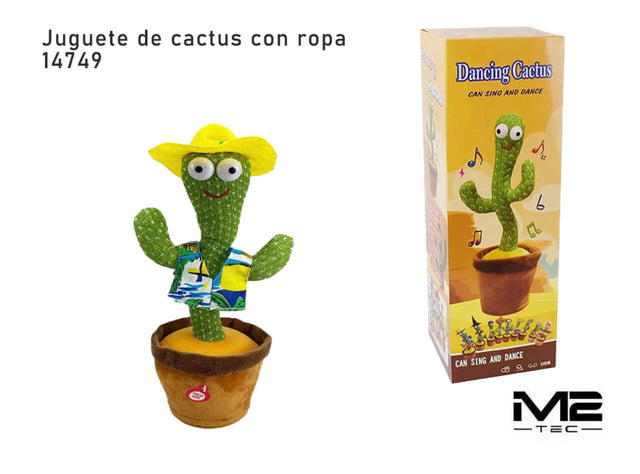 Cactus Bailarín Interactivo para Niños