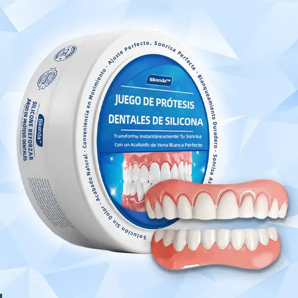 Prótesis dental de silicona estética