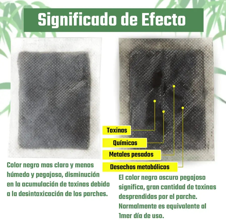 Parches Bambu Kinoki Detox para pies