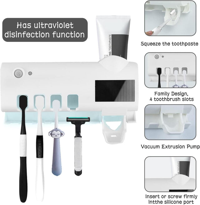 Esterilizador de cepillos UV para baño