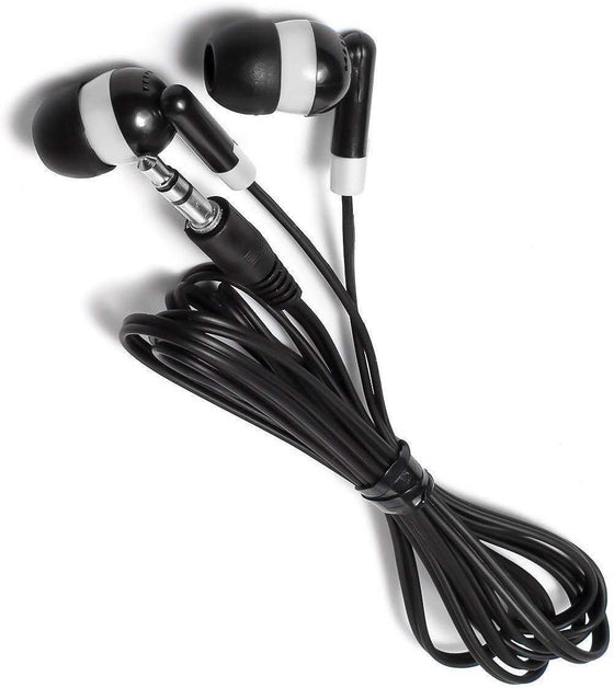Auriculares 3.5 mm con sonido estéreo