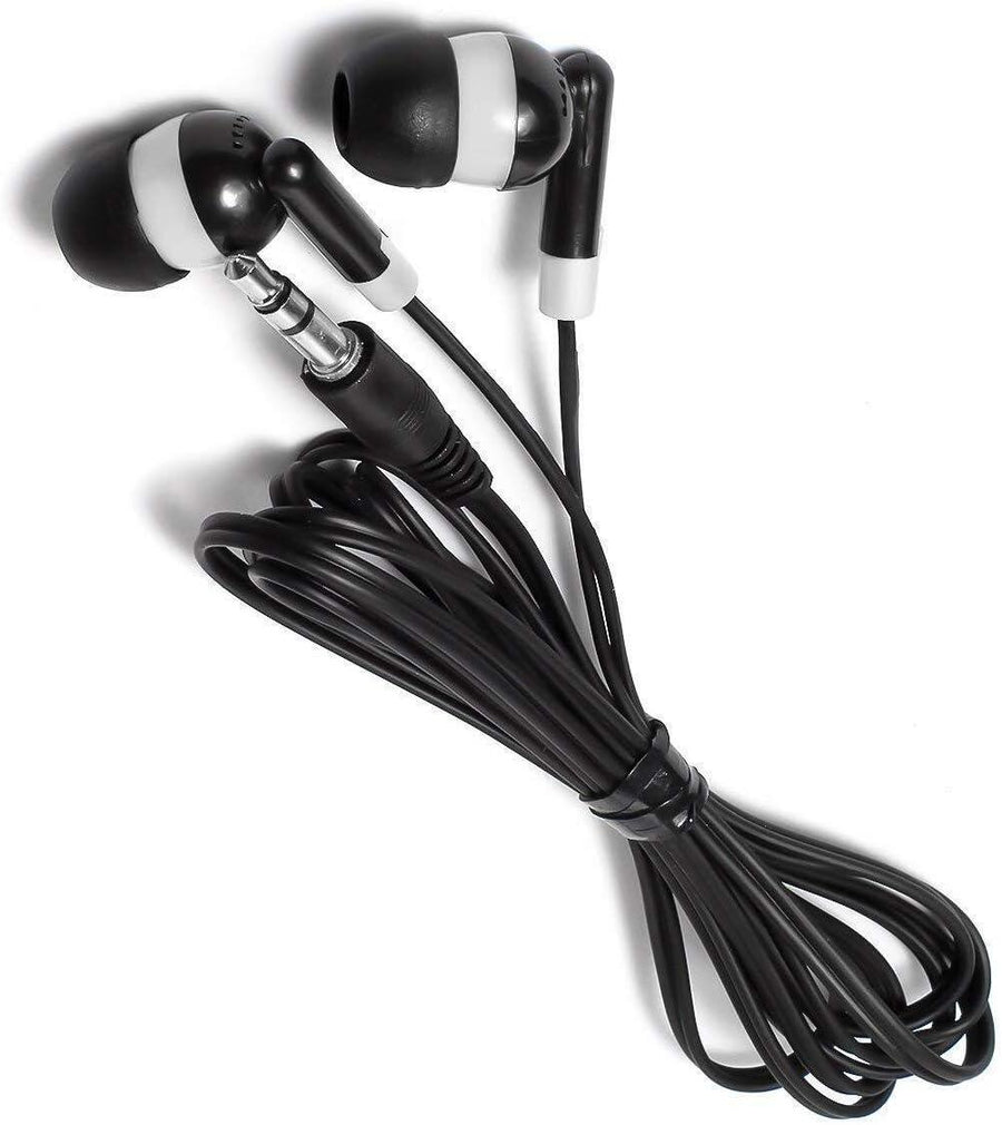 Auriculares 3.5 mm con sonido estéreo