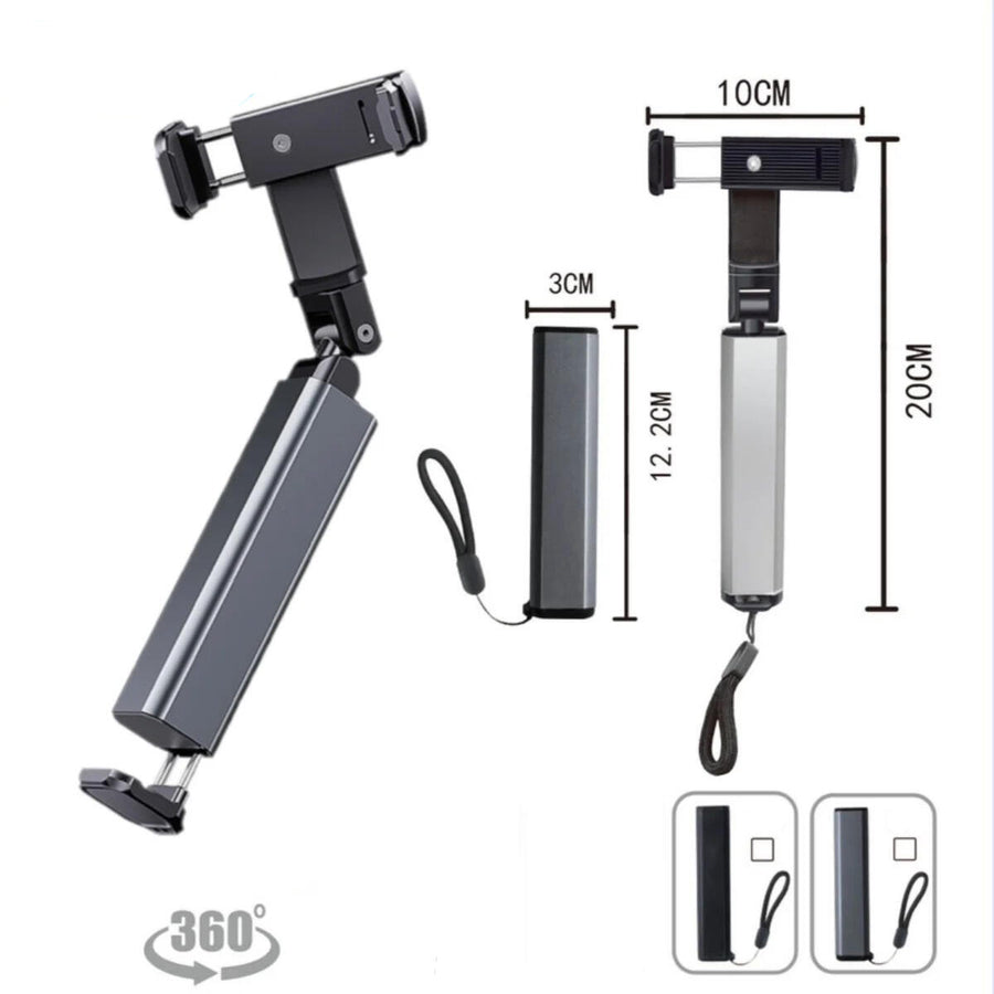 Soporte móvil plegable de aluminio