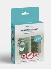 Mosquitera ajustable para ventana fácil