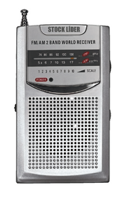 Radio AM FM portátil compacta