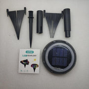 Luz solar jardín RGB para caminos