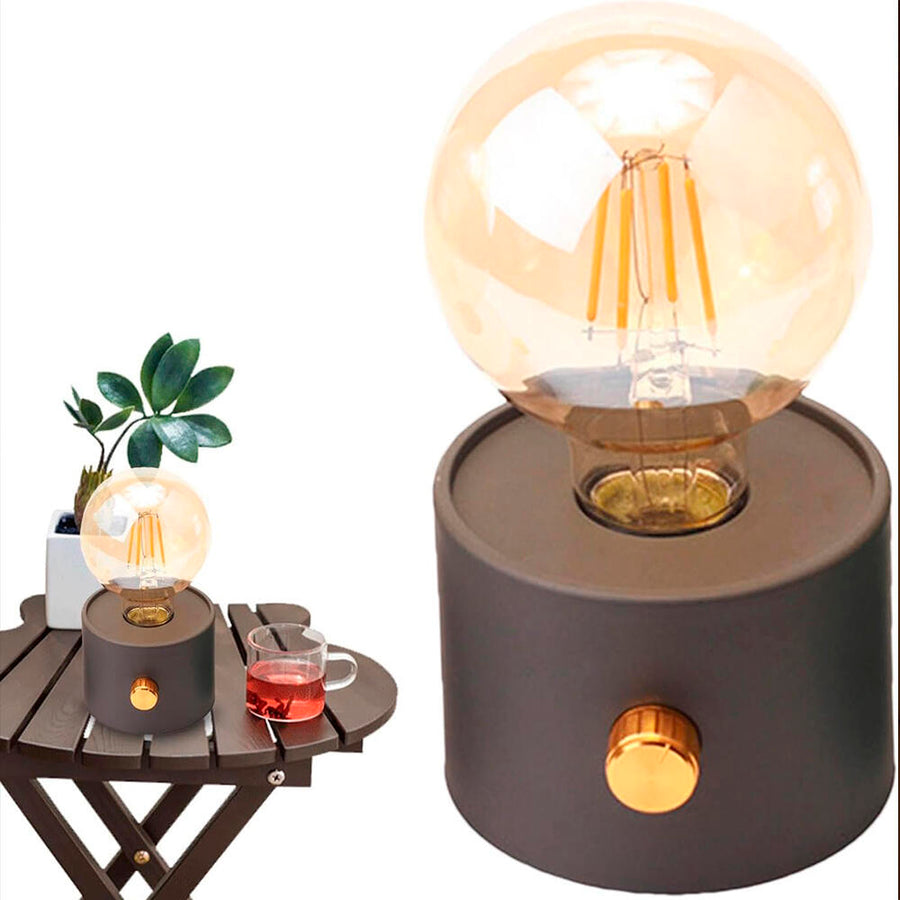 Lámpara bombilla retro regulable LED