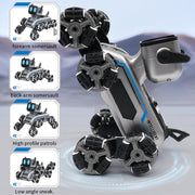 Perro robot interactivo de 8 ruedas
