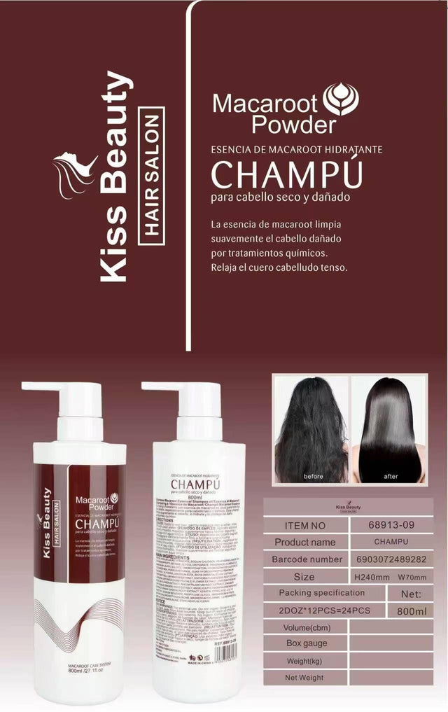 Champú Macaroot Hidratante 800ml