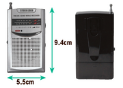 Radio AM FM portátil compacta