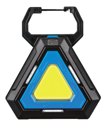 Lámpara triangular 36 LED COB portátil
