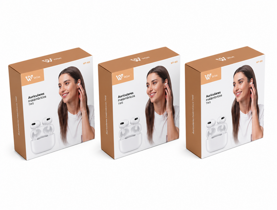 Auriculares Bluetooth Pro con estuche
