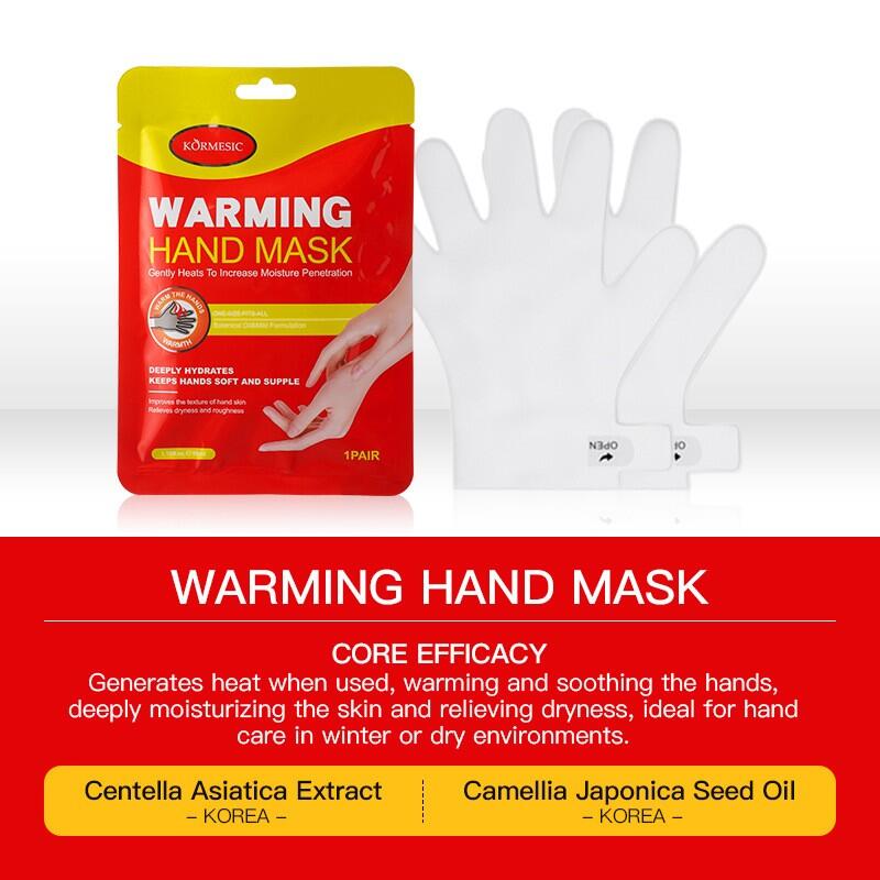 Mascarilla de manos con calor spa