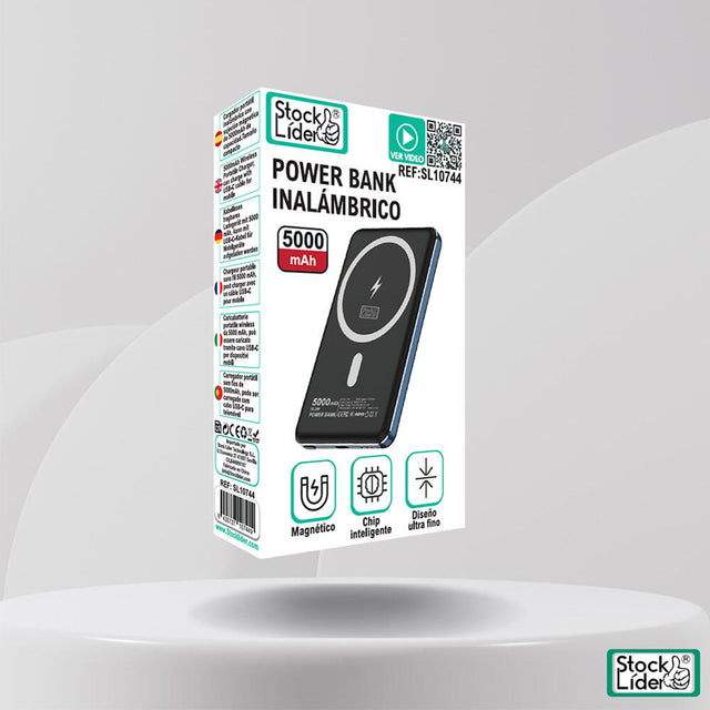 Powerbank inalámbrico magnético 5000 mAh