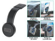Soporte móvil magnético para coche y moto