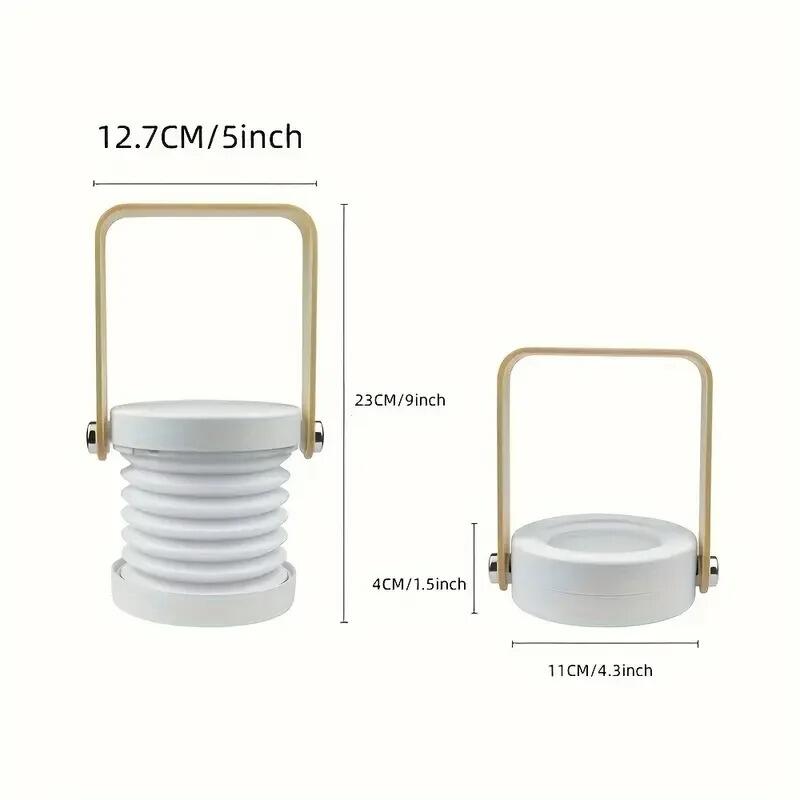 Luz plegable multifunción recargable