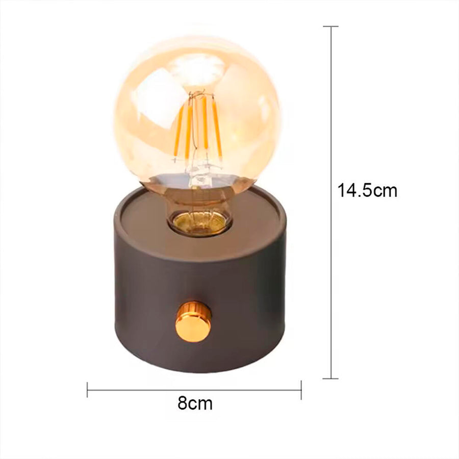 Lámpara bombilla retro regulable LED