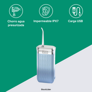 Irrigador dental portátil USB-C