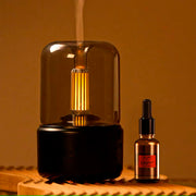 Humidificador aromaterapia con luz