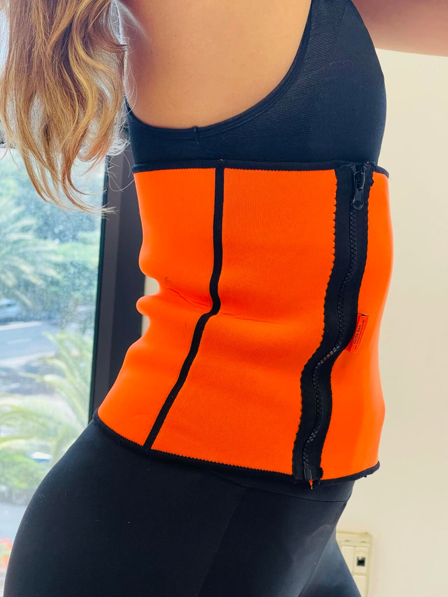 Faja deportiva sauna para abdomen