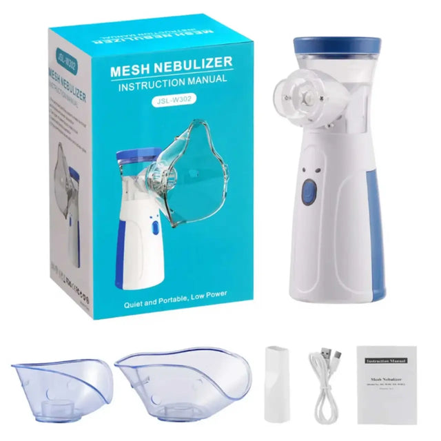 Nebulizador portátil de malla silencioso