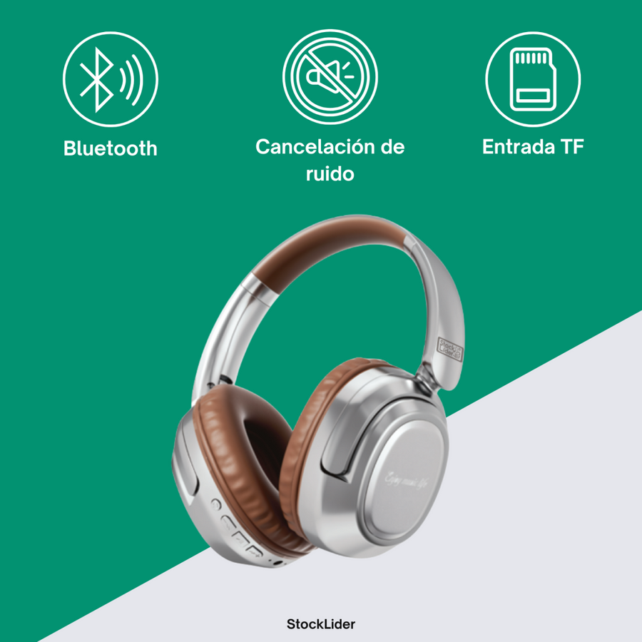 Auriculares Bluetooth con cancelación