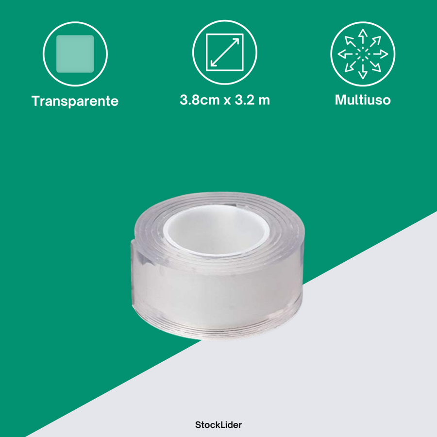 Cinta selladora anti-moho transparente