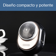 Afeitadora mini recargable portátil