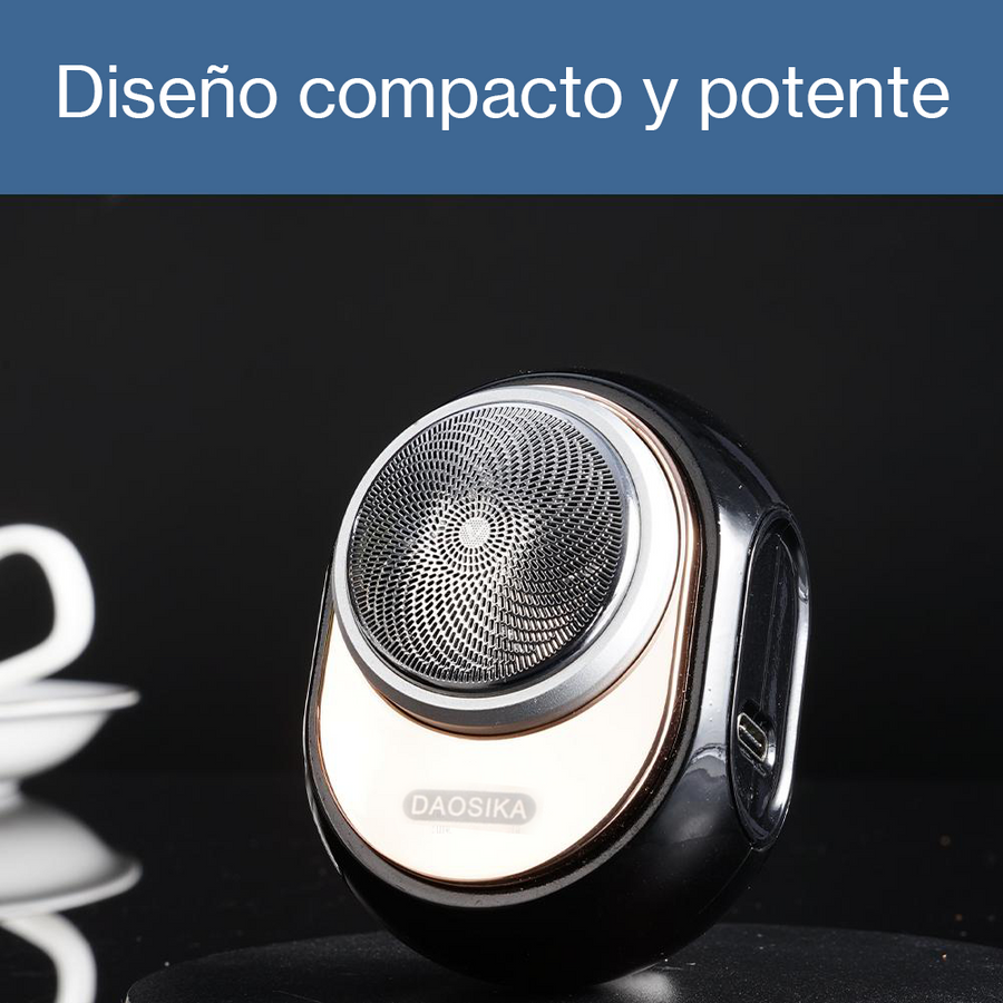 Afeitadora mini recargable portátil