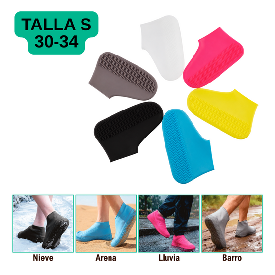 Cubrezapatos impermeables infantiles