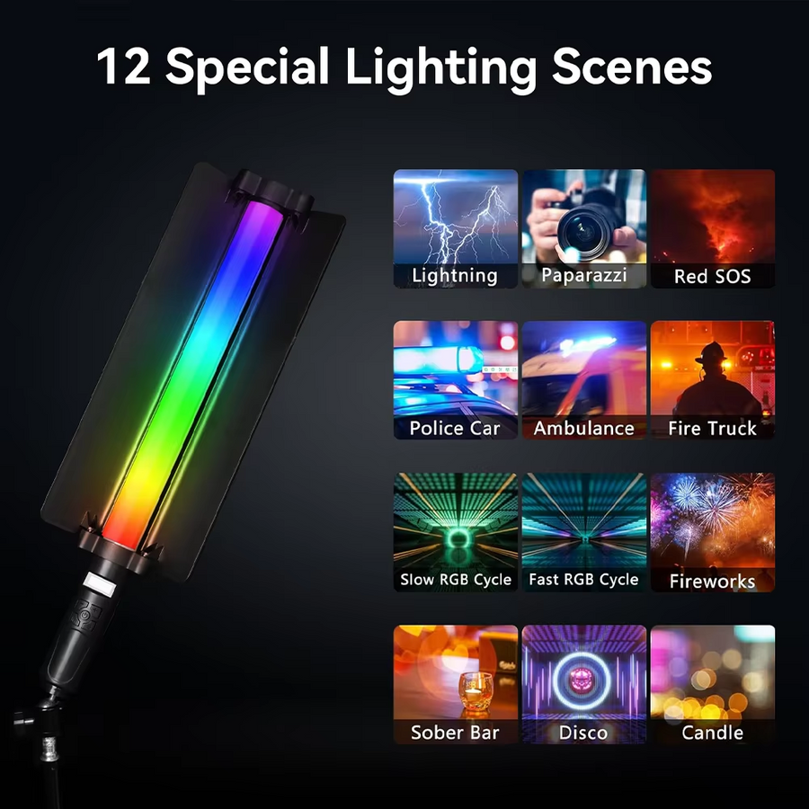 Luz de relleno RGB portátil USB-C