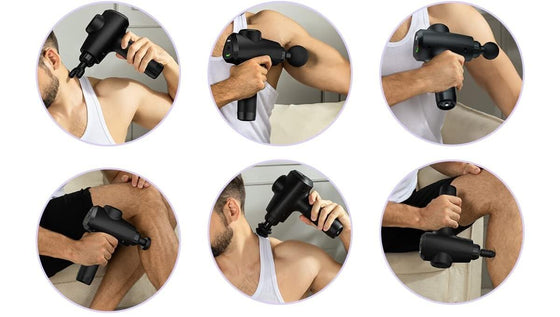 Pistola de masaje muscular USB